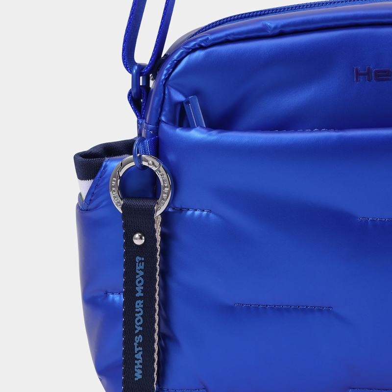 Blue Women's Hedgren Cozy Shoulder Bags | UUH511WN