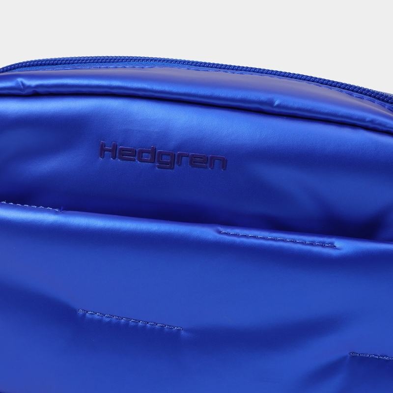 Blue Women's Hedgren Cozy Shoulder Bags | UUH511WN