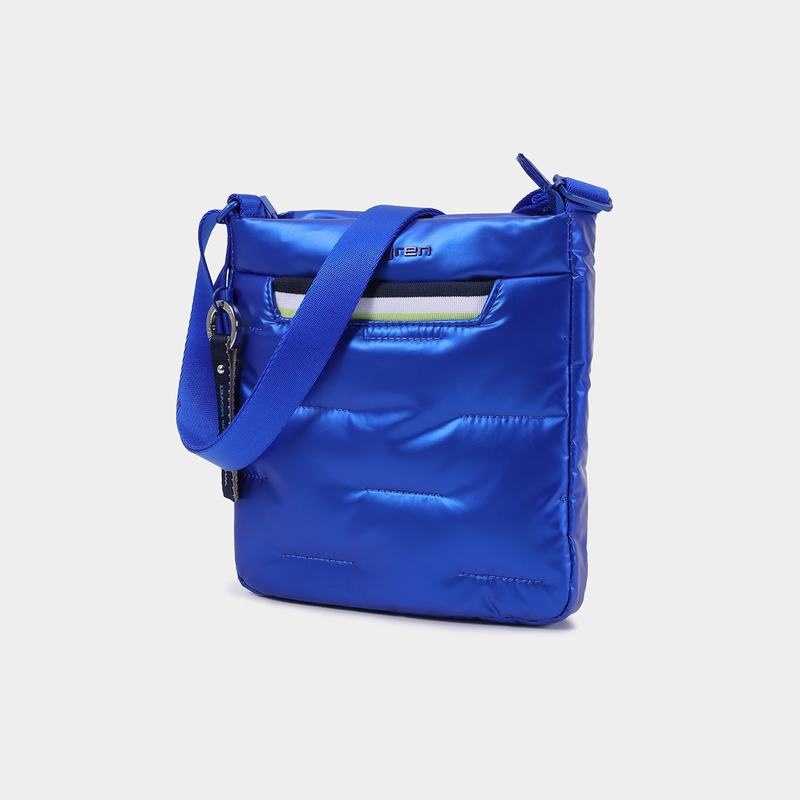 Blue Women's Hedgren Cushy Crossbody Bags | LTD4952GP