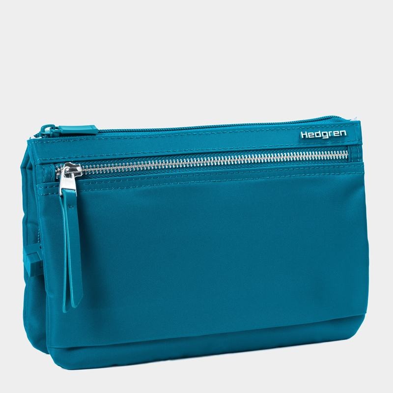 Blue Women's Hedgren Emma Crossbody Bags | DGW2221KU