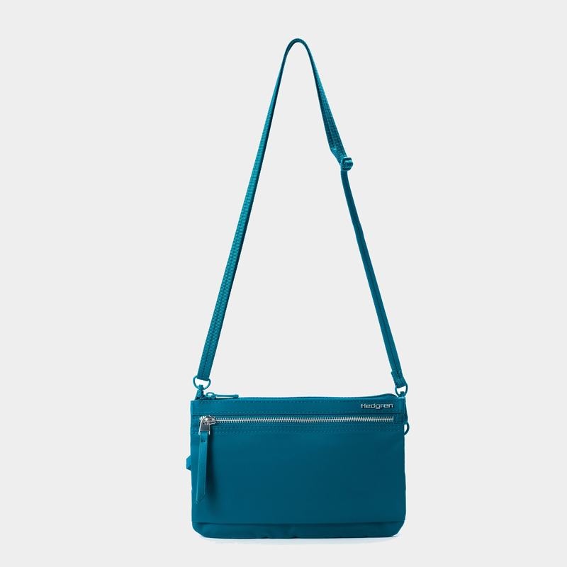 Blue Women's Hedgren Emma Crossbody Bags | DGW2221KU