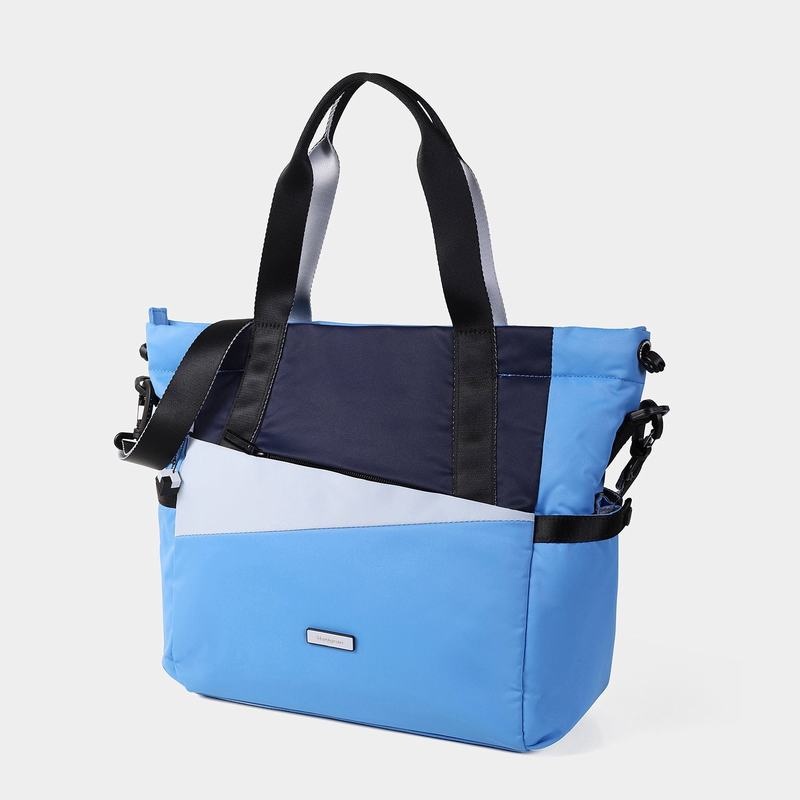 Blue Women's Hedgren Galactic Tote Bags | MQT1033FI