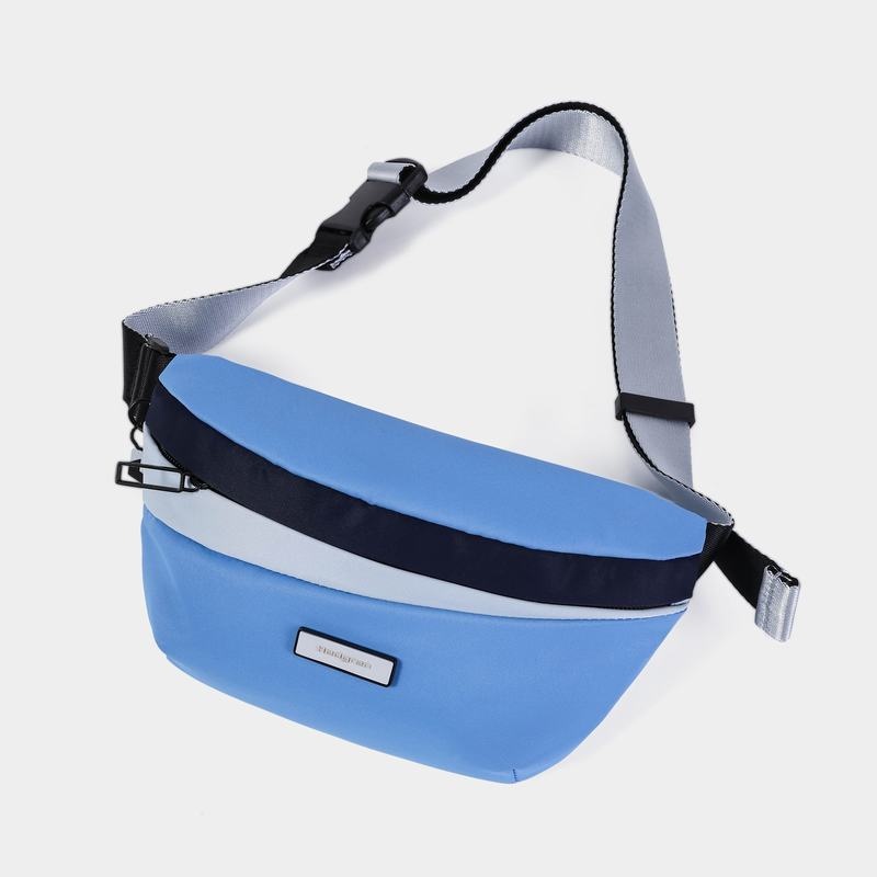 Blue Women's Hedgren Halo Belt Bags | PZX149TZ