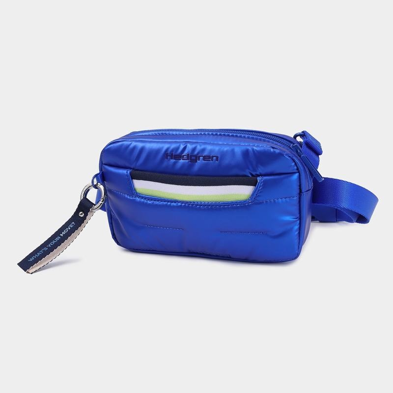 Blue Women's Hedgren Snug Belt Bags | XFK578TB