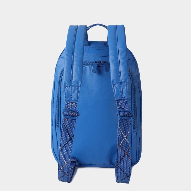 Blue Women's Hedgren Vogue Rfid Backpacks | YYL6185OG