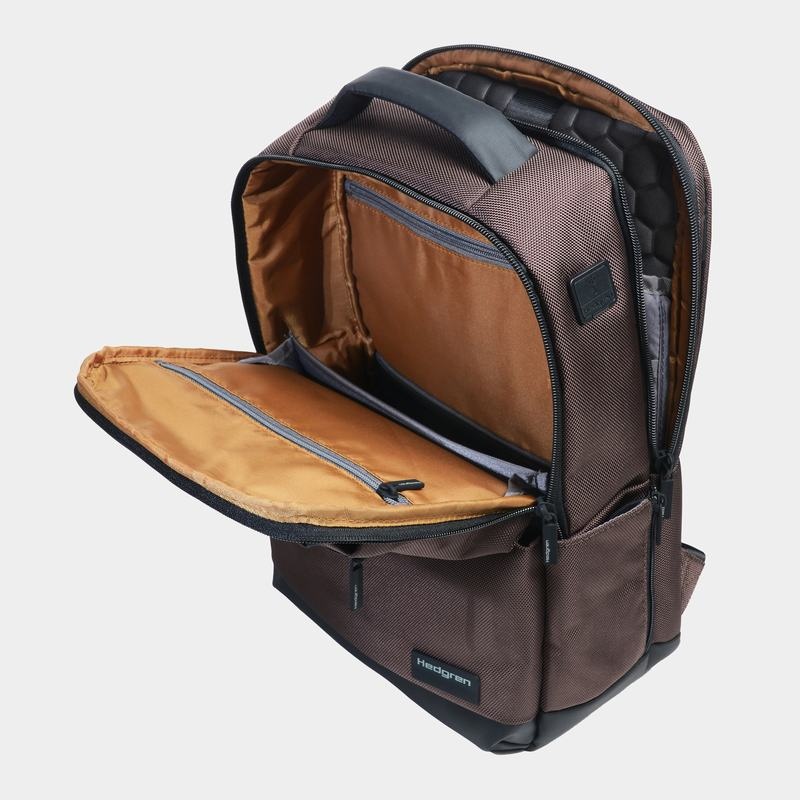 Brown Black Women's Hedgren Drive Backpacks | AAT7077XB