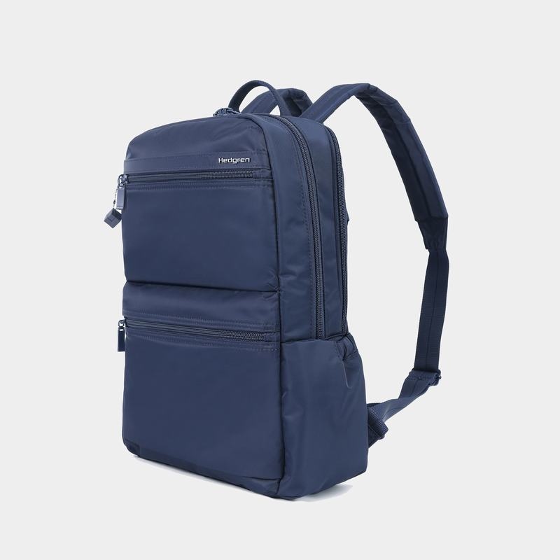 Dark Blue Women's Hedgren Ava Backpacks | AEW5825ZL