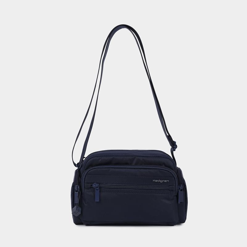 Dark Blue Women's Hedgren Emily Crossbody Bags | LPF912JK