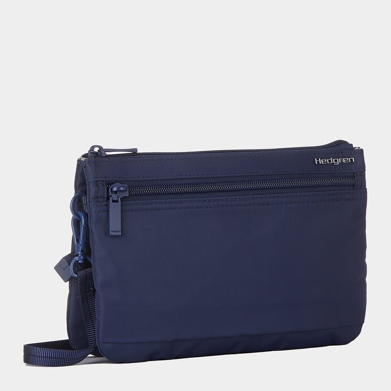 Dark Blue Women's Hedgren Emma Crossbody Bags | NNU5717WQ