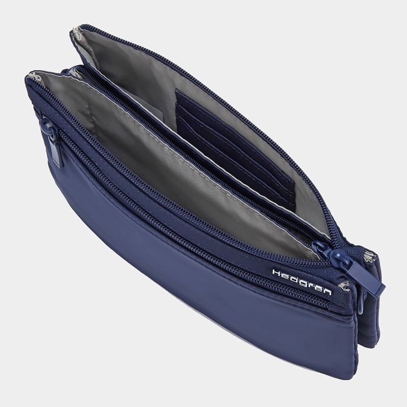 Dark Blue Women's Hedgren Emma Crossbody Bags | NNU5717WQ