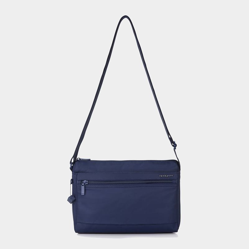 Dark Blue Women's Hedgren Eye Medium Shoulder Bags | PRY3985VL