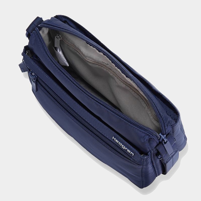 Dark Blue Women's Hedgren Eye Shoulder Bags | JVL6867JZ