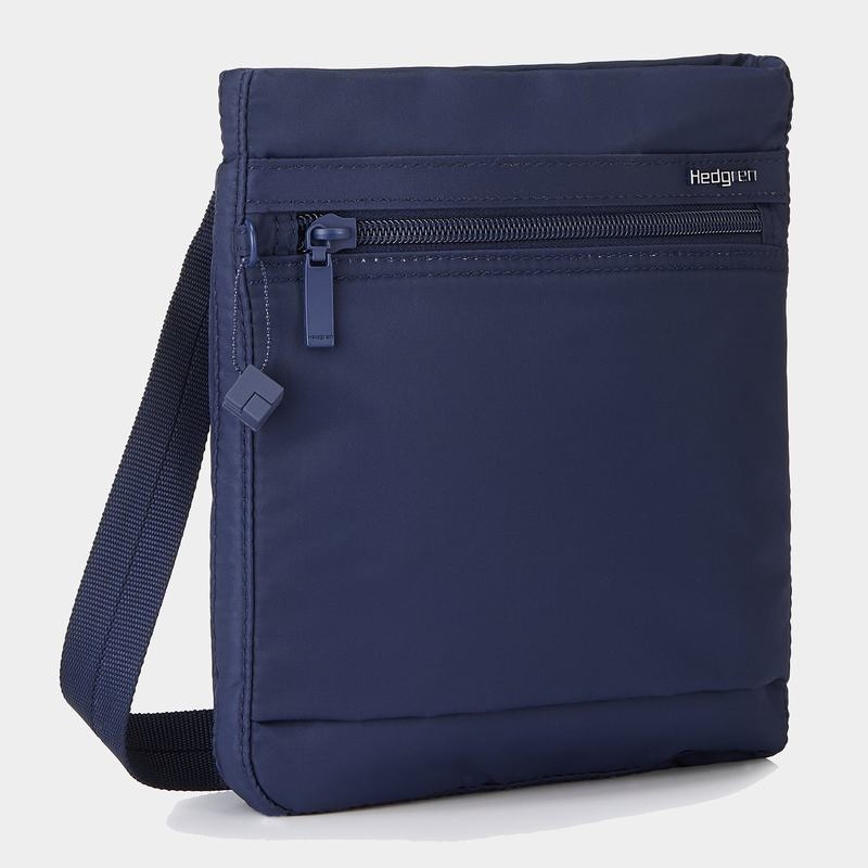 Dark Blue Women's Hedgren Leonce Shoulder Bags | NCY573HU