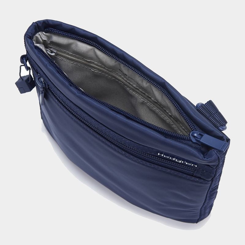 Dark Blue Women's Hedgren Leonce Shoulder Bags | NCY573HU