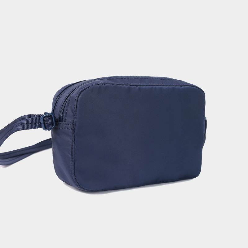 Dark Blue Women's Hedgren Maia Crossbody Bags | GCO5337EI