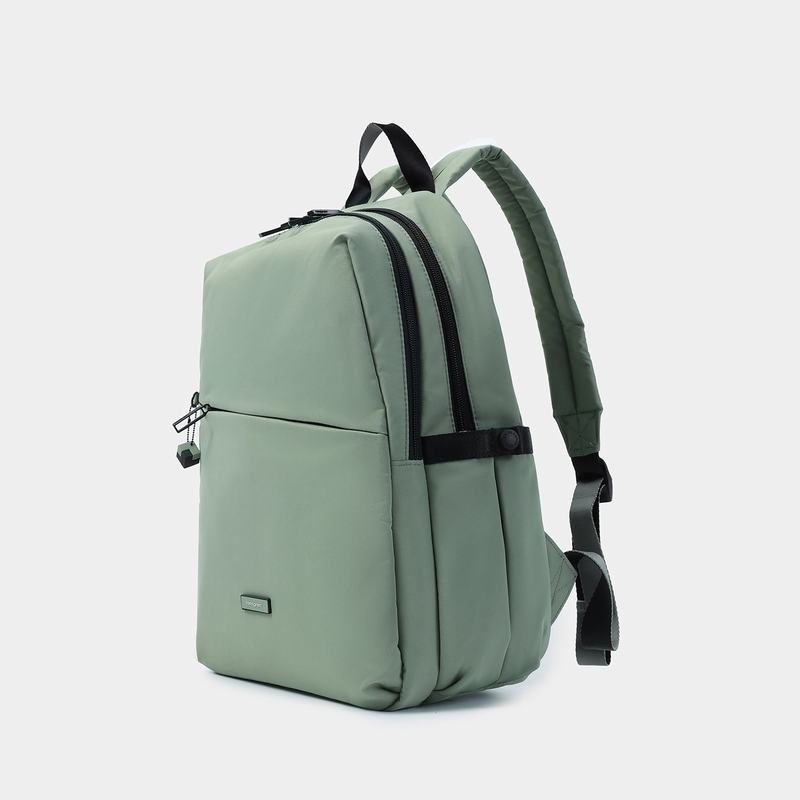 Green Women's Hedgren Cosmos Backpacks | SZD9670SA