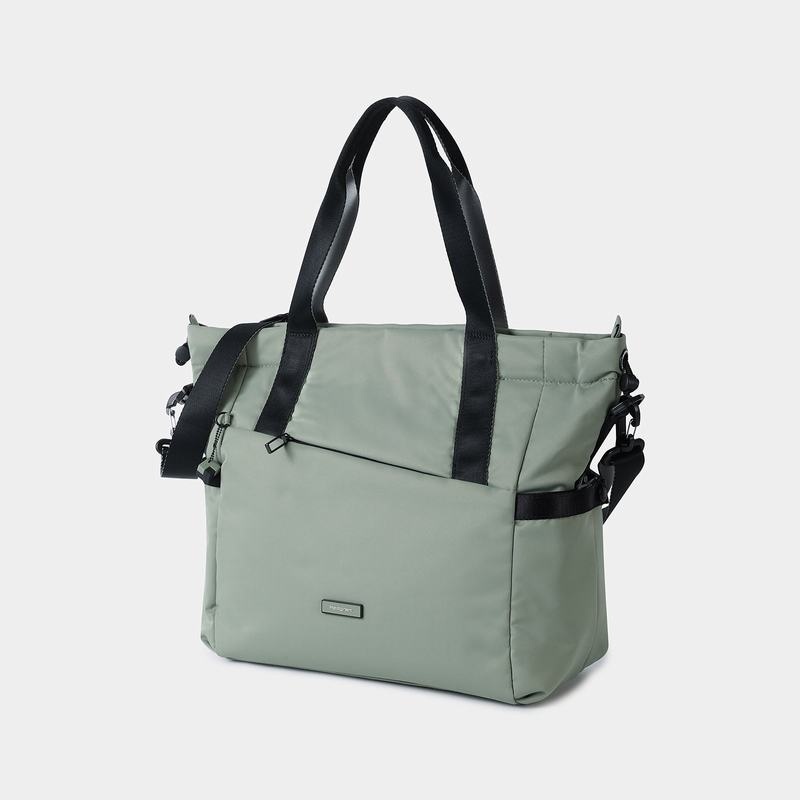 Green Women's Hedgren Galactic Tote Bags | FBK2237UX