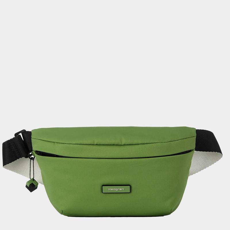 Green Women\'s Hedgren Halo Belt Bags | WLX5121NZ