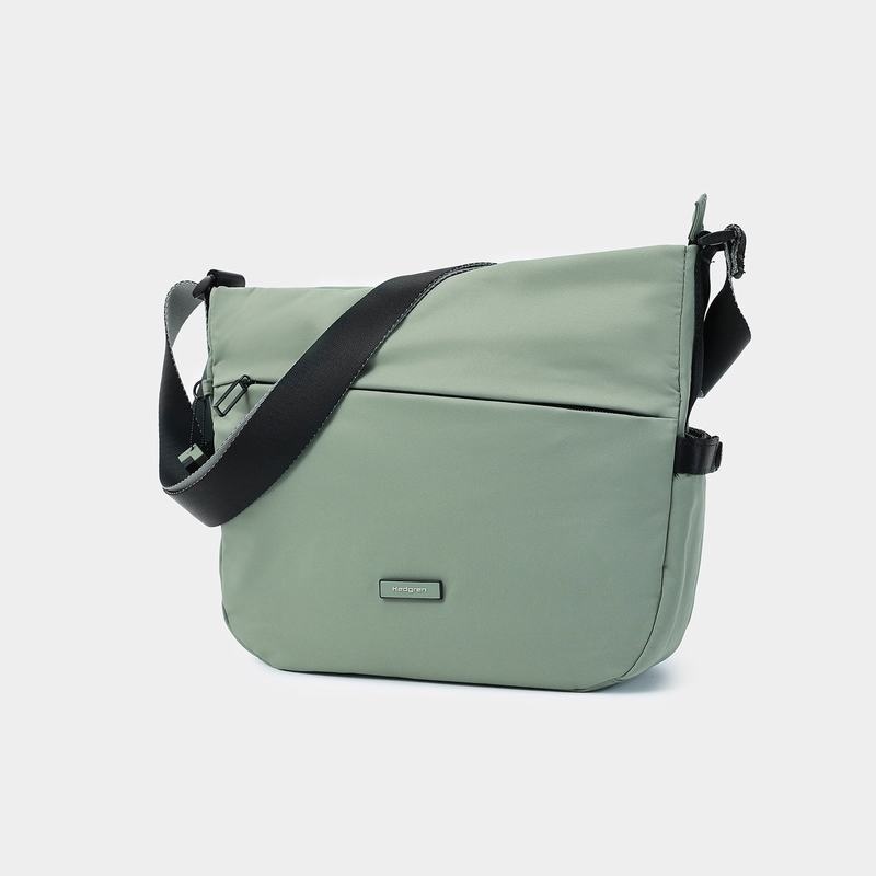 Green Women's Hedgren Milky Way Crossbody Bags | LXP6079WE