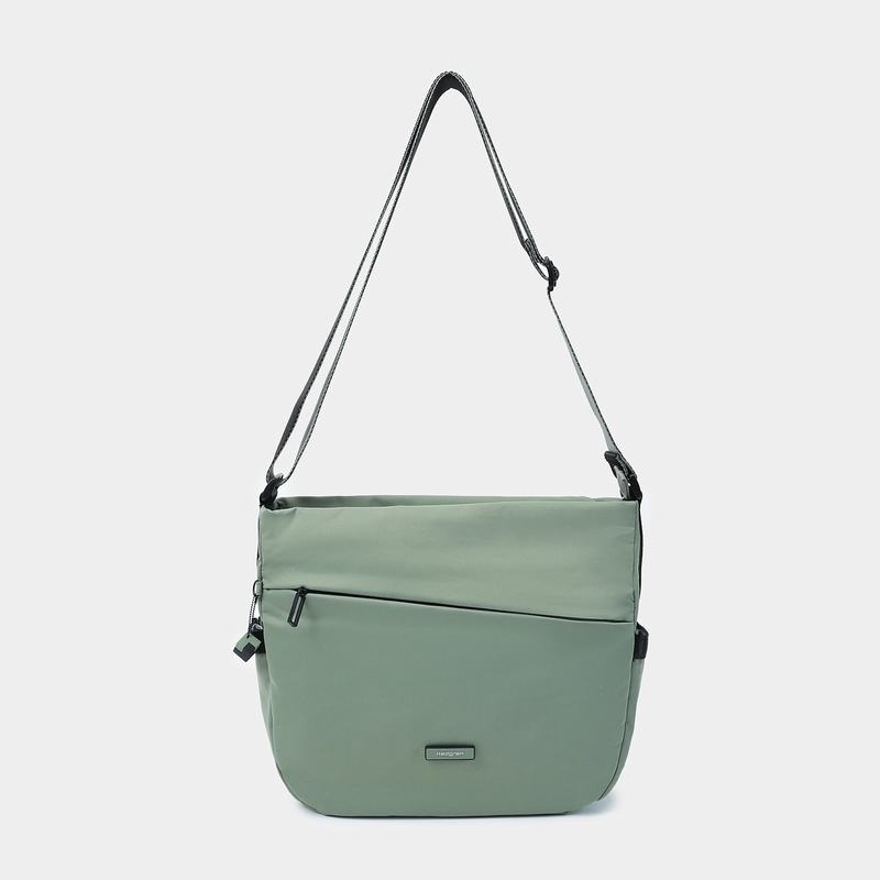 Green Women's Hedgren Milky Way Crossbody Bags | LXP6079WE