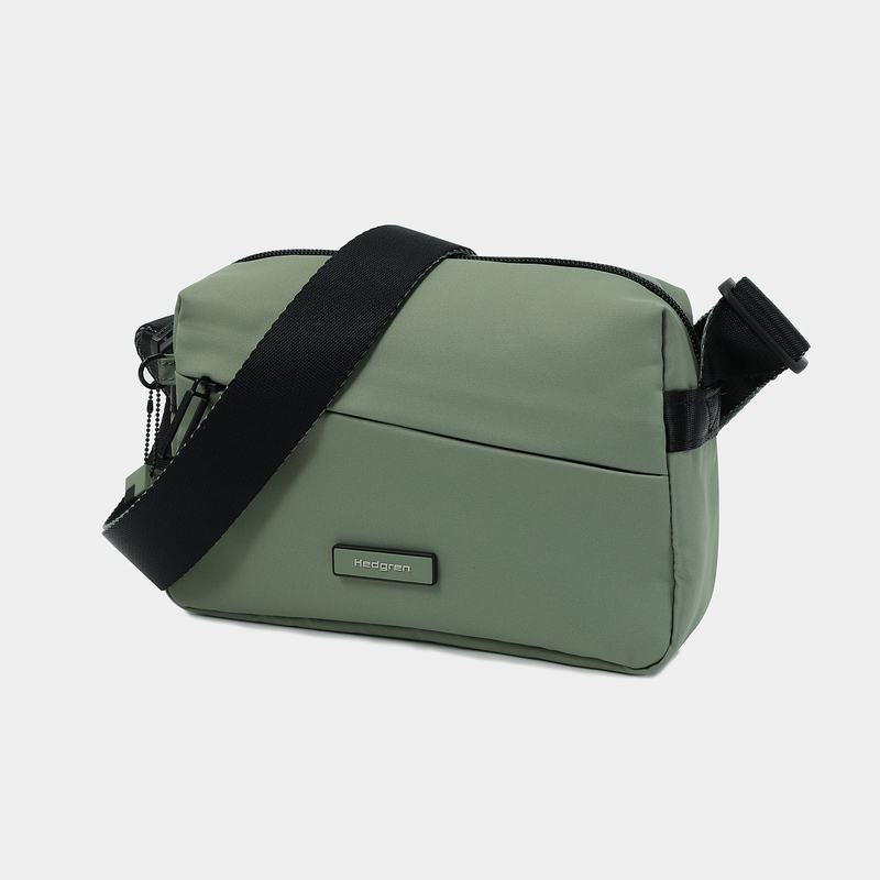 Green Women's Hedgren Neutron Small Crossbody Bags | AGM79100UT