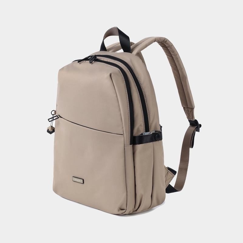 Grey Beige Women's Hedgren Cosmos Backpacks | TTF5015CK