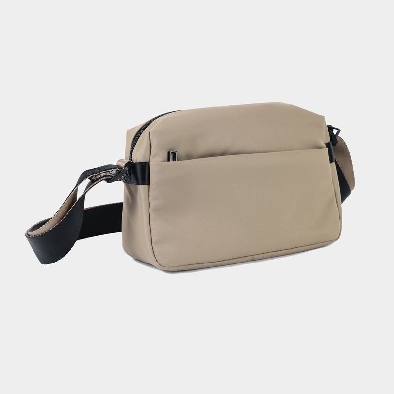 Grey Beige Women's Hedgren Neutron Small Crossbody Bags | RRG912TZ