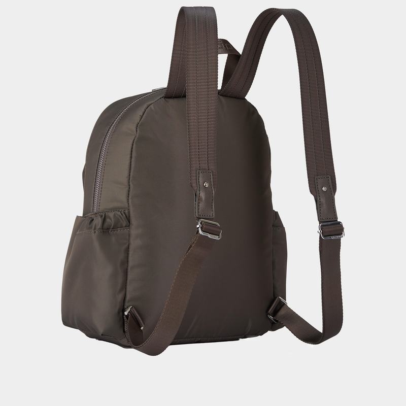 Grey Brown Women's Hedgren Balanced Backpacks | NPA5684OZ