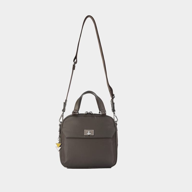 Grey Brown Women's Hedgren Even Handbag | DQA976UF