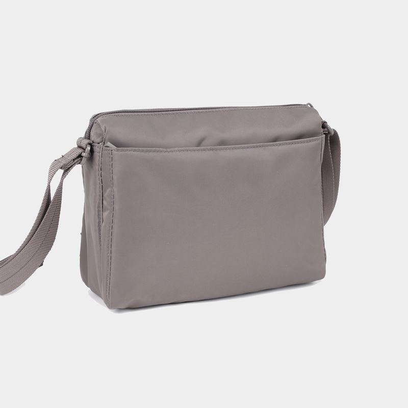 Grey Brown Women's Hedgren Eye Shoulder Bags | NQT7667OP