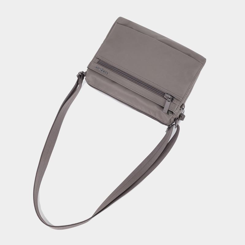 Grey Brown Women's Hedgren Eye Shoulder Bags | NQT7667OP