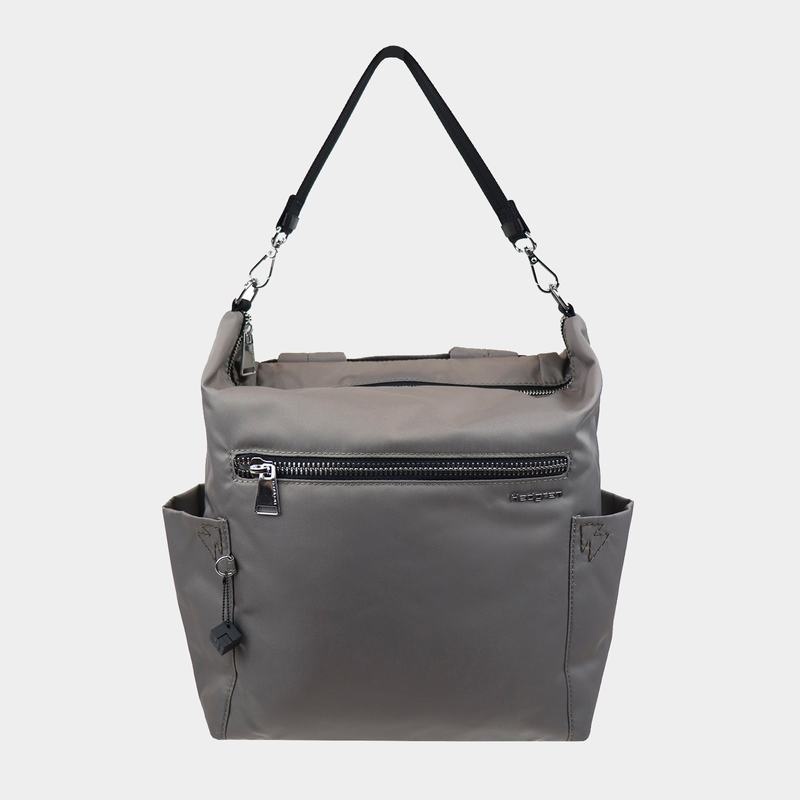 Grey Brown Women's Hedgren Kate Sustainably Made Convertible Tote Bags | CAR4887FW