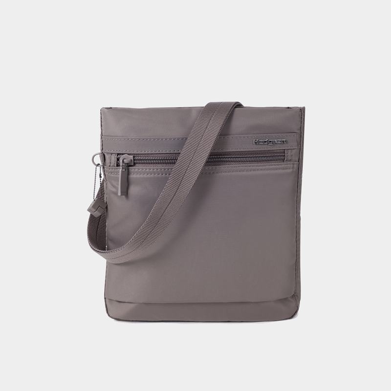 Grey Brown Women\'s Hedgren Leonce Shoulder Bags | DFQ3720UG