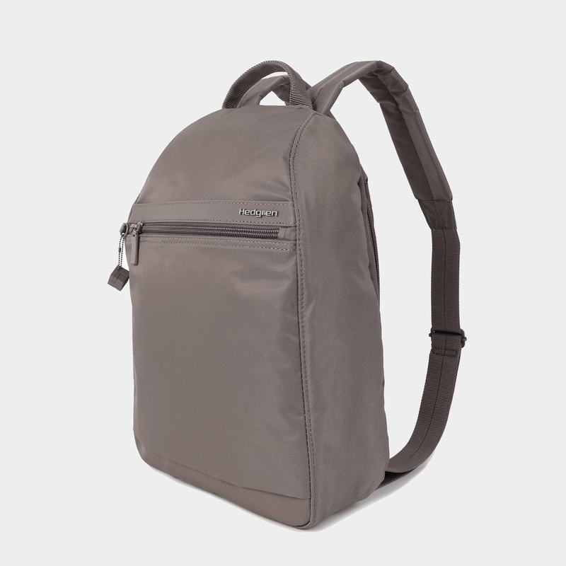 Grey Brown Women's Hedgren Vogue Backpacks | DTS1668WY