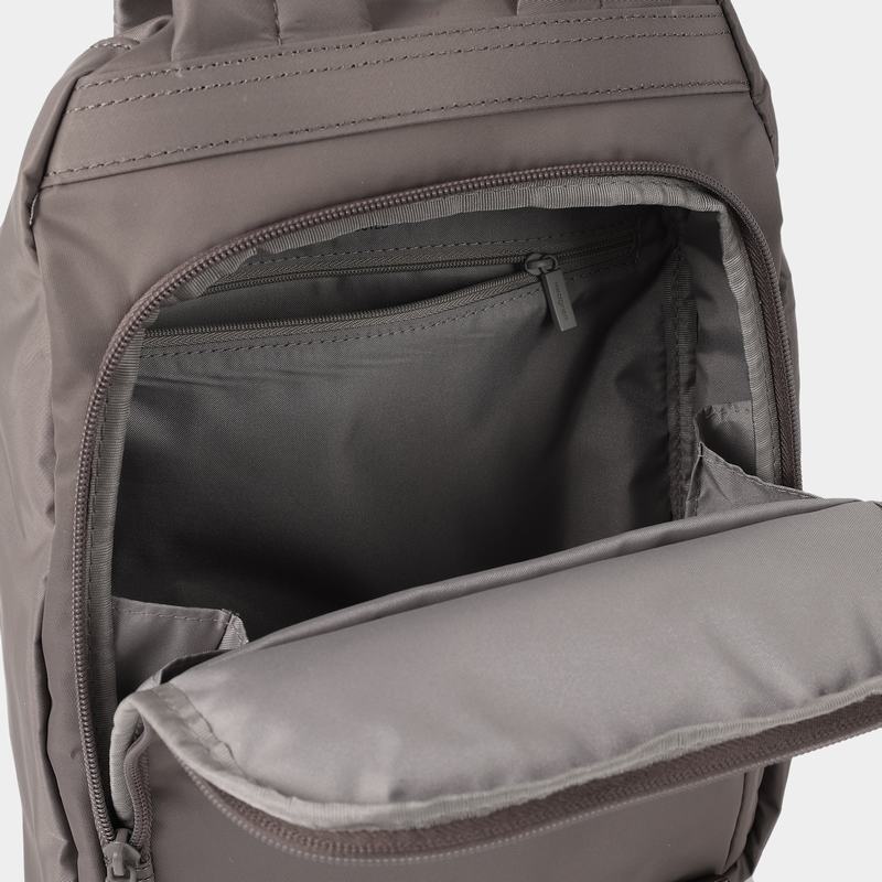 Grey Brown Women's Hedgren Vogue Backpacks | DTS1668WY