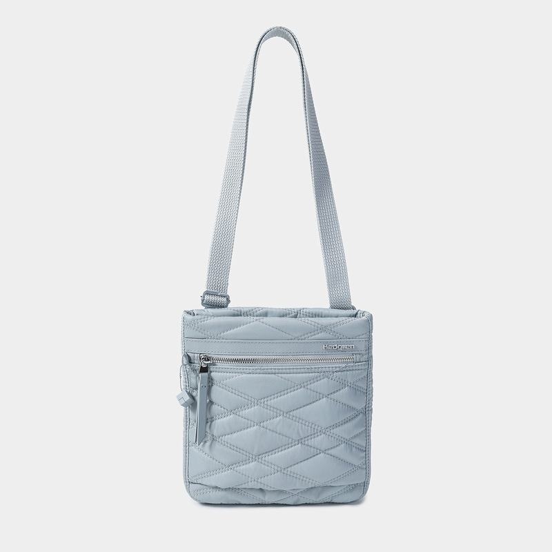 Light Blue Women's Hedgren Leonce Crossbody Bags | BDH8993PD