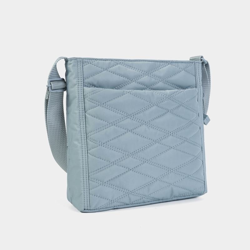 Light Blue Women's Hedgren Orva Crossbody Bags | IGL906RL