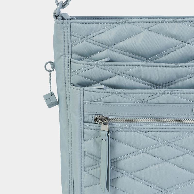 Light Blue Women's Hedgren Orva Crossbody Bags | IGL906RL