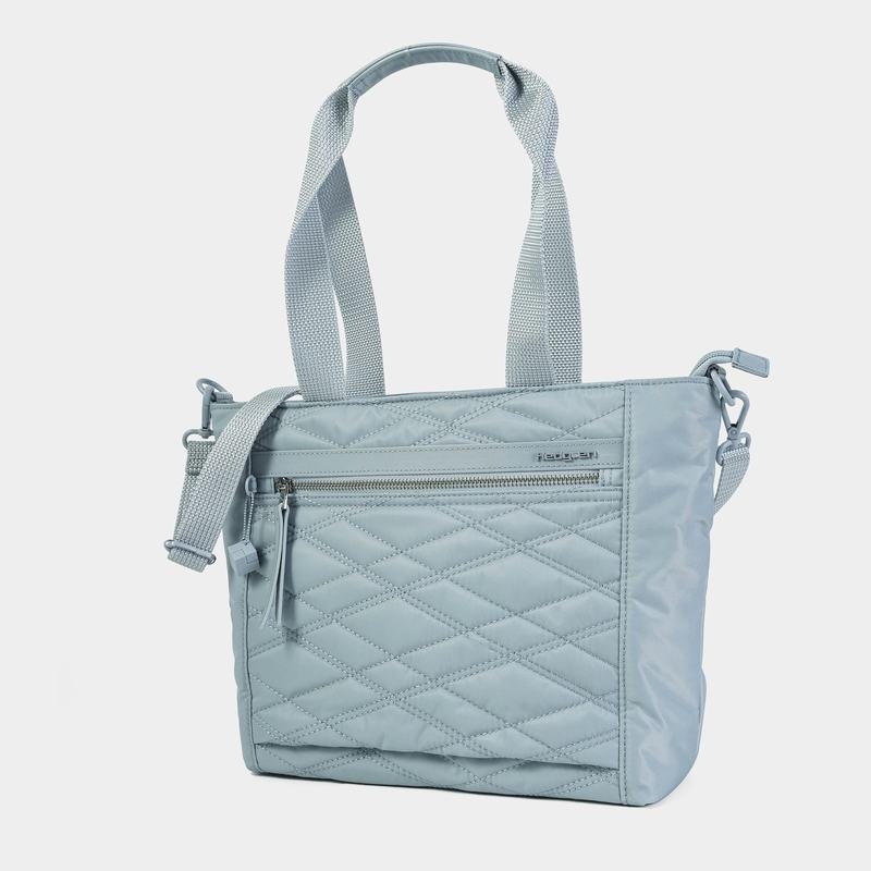 Light Blue Women's Hedgren Zoe Tote Bags | KRB3546DS