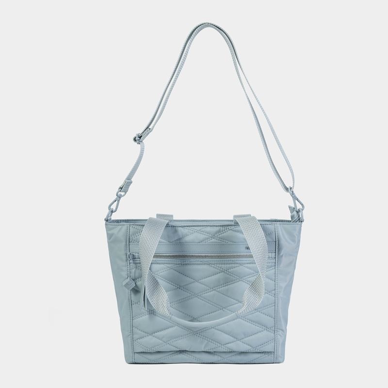 Light Blue Women's Hedgren Zoe Tote Bags | KRB3546DS