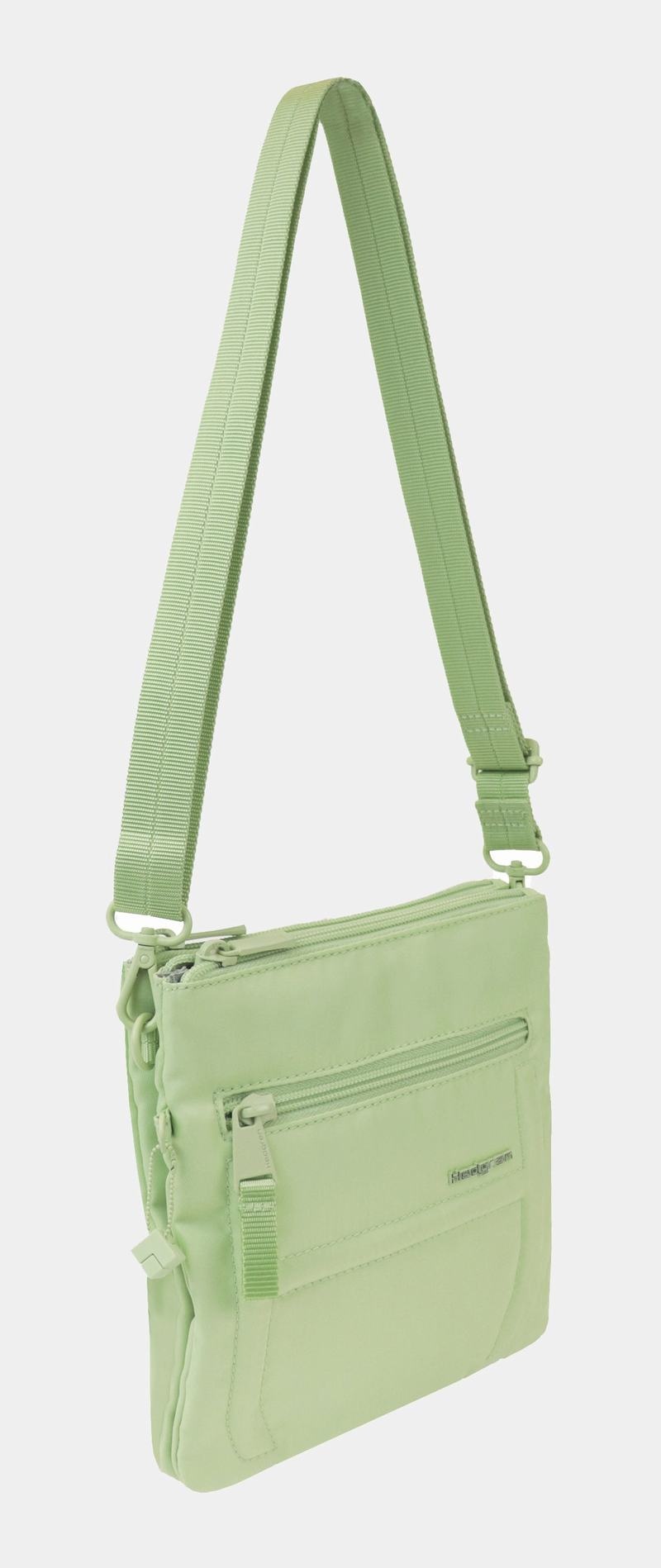 Light Green Women's Hedgren Helm Crossbody Bags | ZCP4684OY