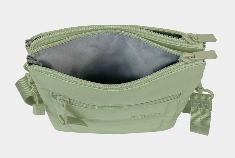 Light Green Women's Hedgren Helm Crossbody Bags | ZCP4684OY