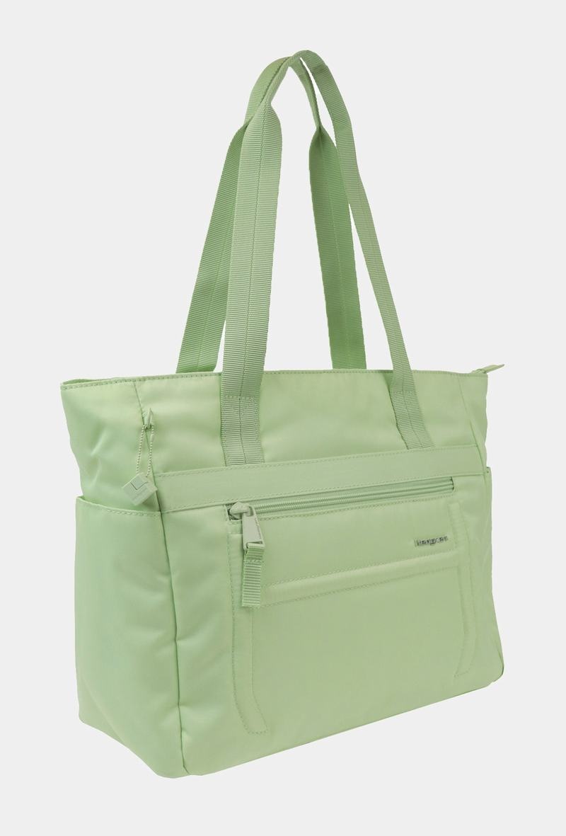 Light Green Women's Hedgren Keel Tote Bags | KGX2718ZV