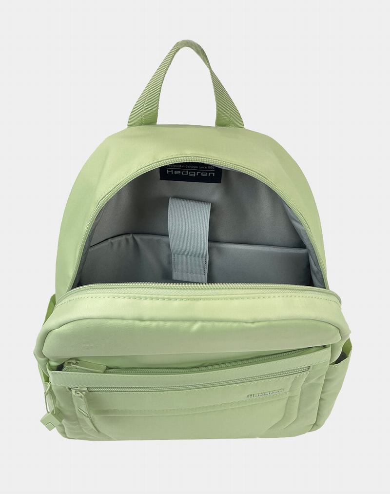 Light Green Women's Hedgren Windward Backpacks | EYR2765PX