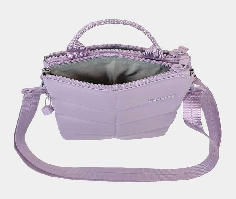 Light Purple Women's Hedgren Bethel Crossbody Bags | YCR9338YK