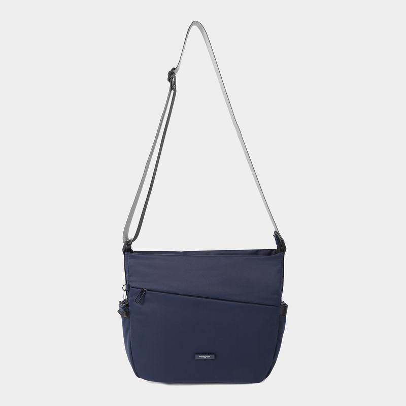 Navy Women's Hedgren Milky Way Crossbody Bags | LZB4254CV