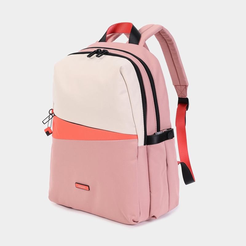 Pink Orange Women's Hedgren Cosmos Backpacks | OBC8052ED