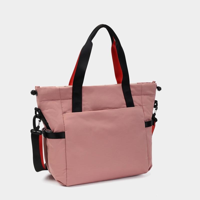 Pink Orange Women's Hedgren Galactic Tote Bags | RLE4111CM