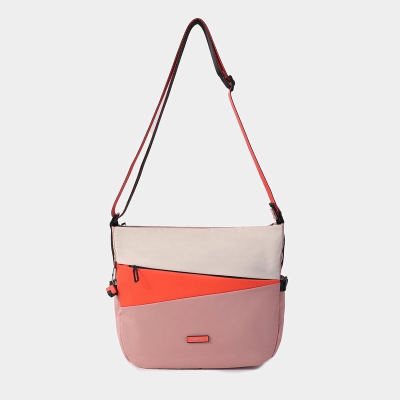 Pink Orange Women's Hedgren Milky Way Crossbody Bags | LNK3282DF