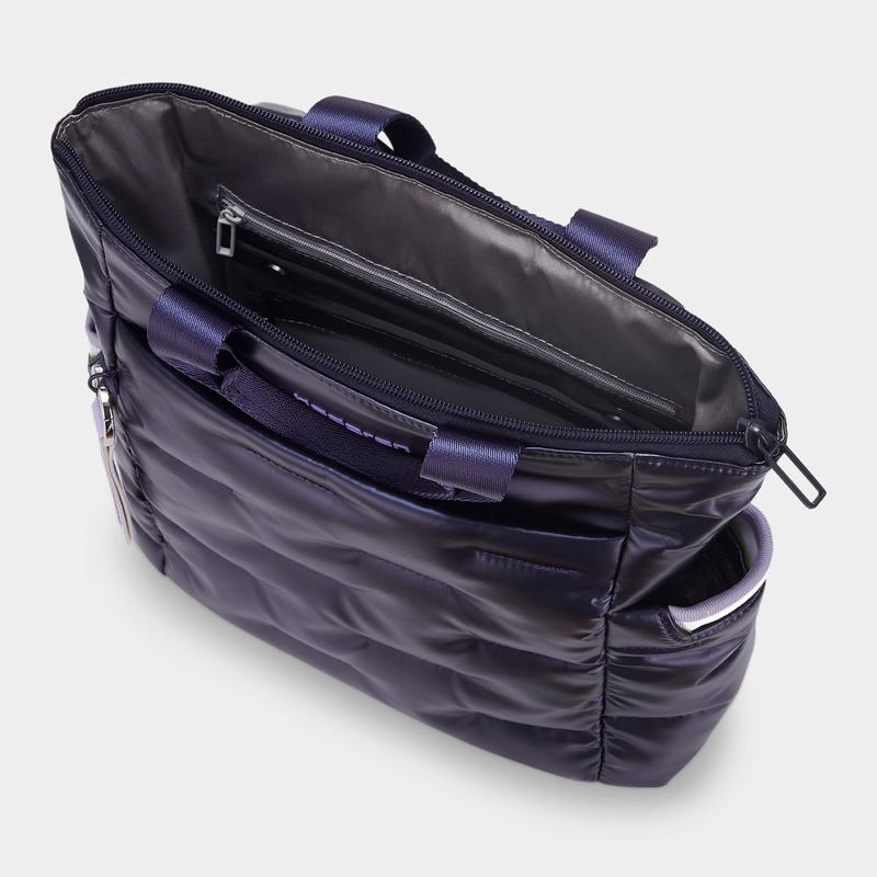 Purple Deep Blue Women's Hedgren Comfy Backpacks | CCK7133NB